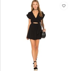 Privacy Please Black Mini Dress Sz S